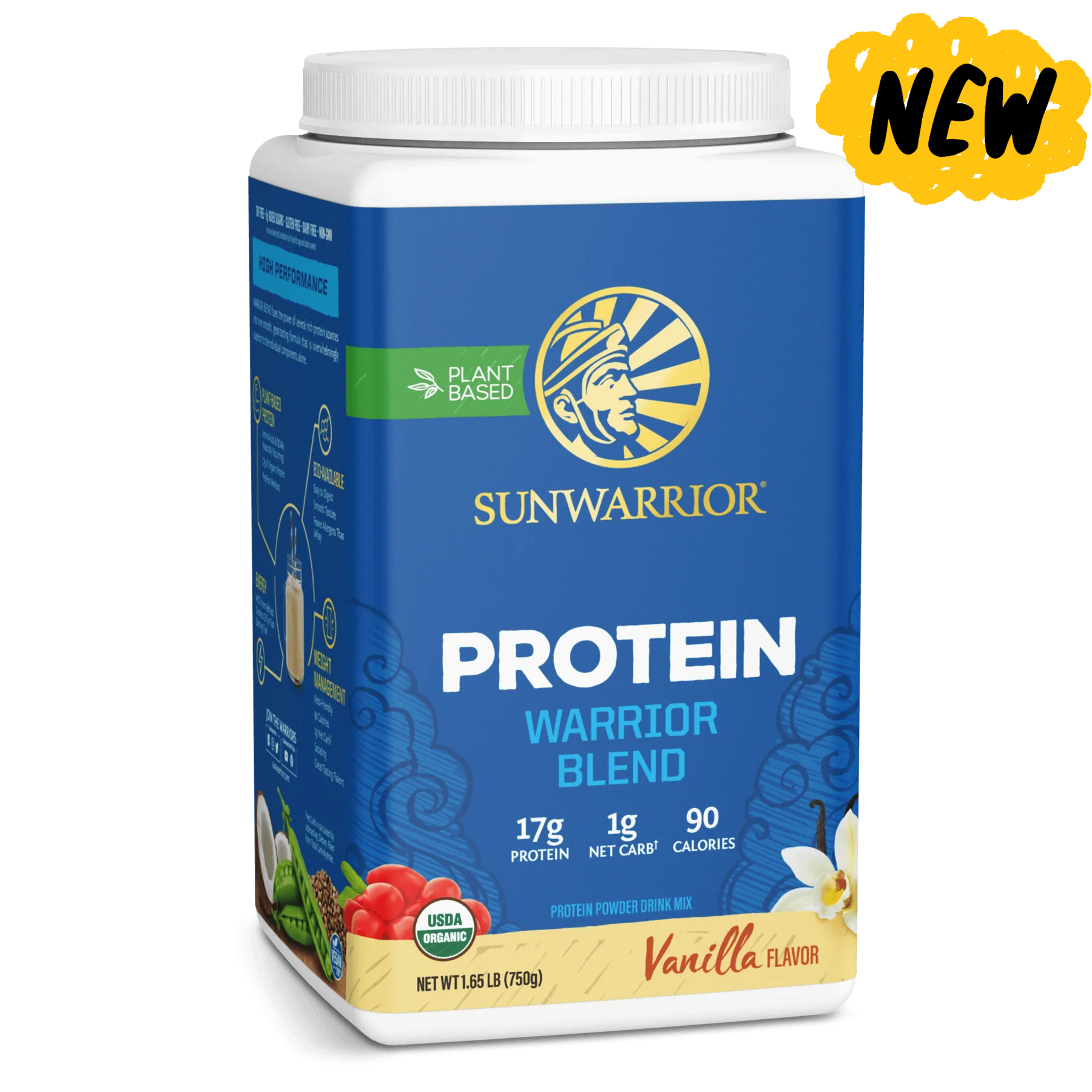 sunwarrior protein warrior blend 750g vani
